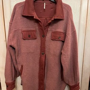 Free People Ruby Jacket in Sumac Size Small